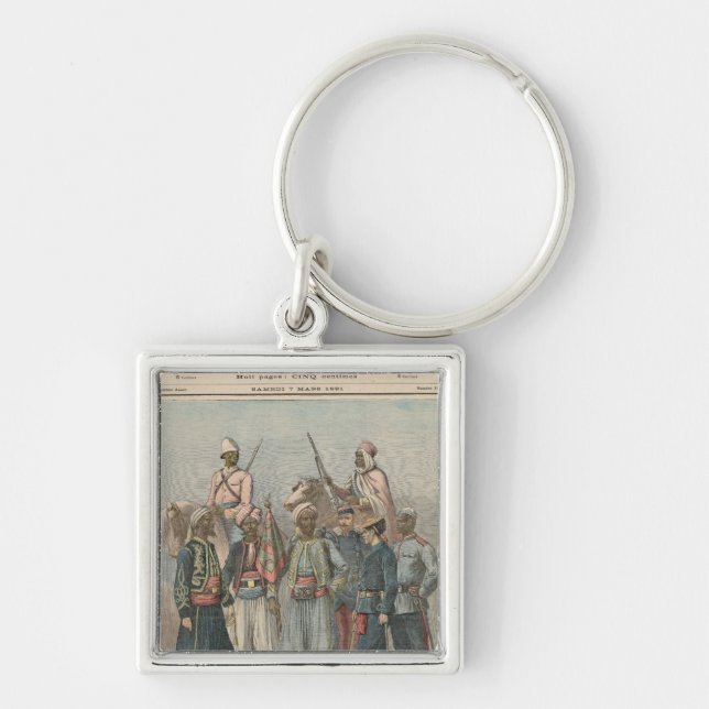 The Colonial Army Keychain (Front)