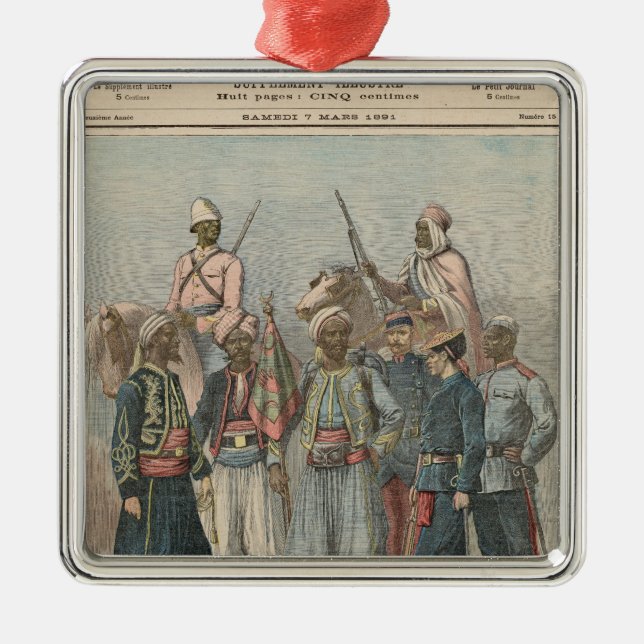 The Colonial Army Metal Ornament (Front)