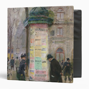The Colonne Morris, c.1885 3 Ring Binder
