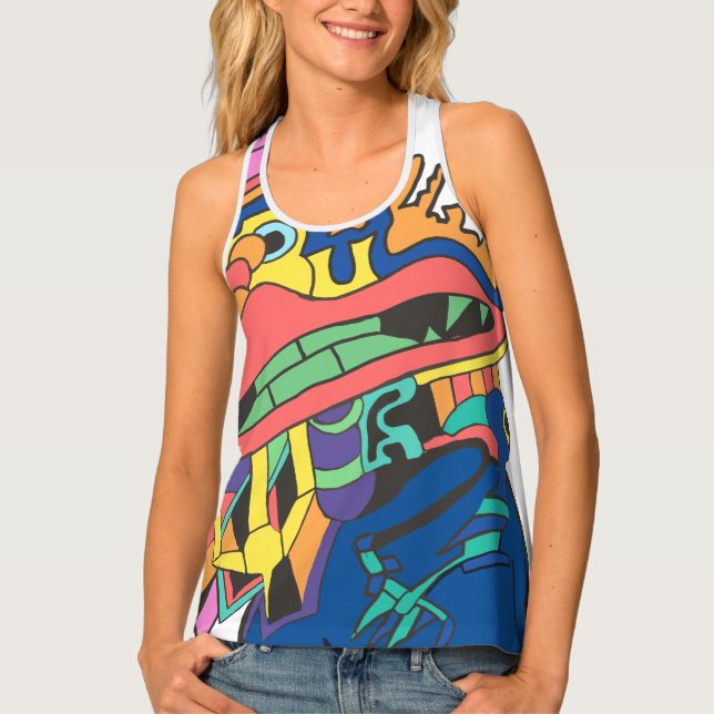 The Color Breeze Tank Top (Front)