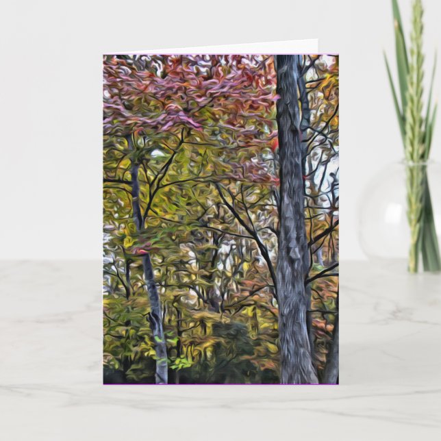 The color in trees cards (Front)