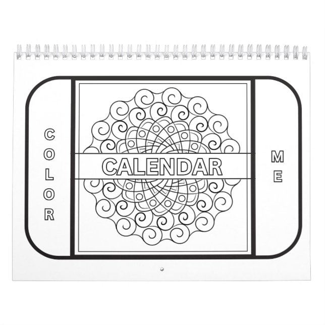 The Color Me Calendar (Cover)