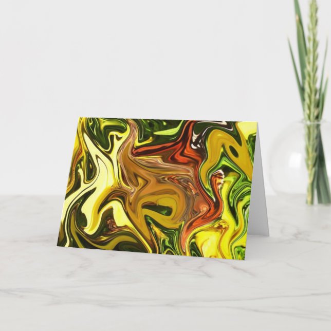 The Color of Fall Note Card (Front)