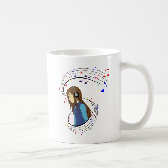 The Color of Music Coffee Mug (Right)