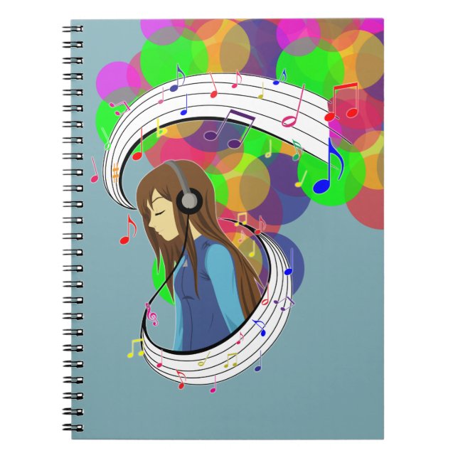 The Color of Music Notebook (Front)