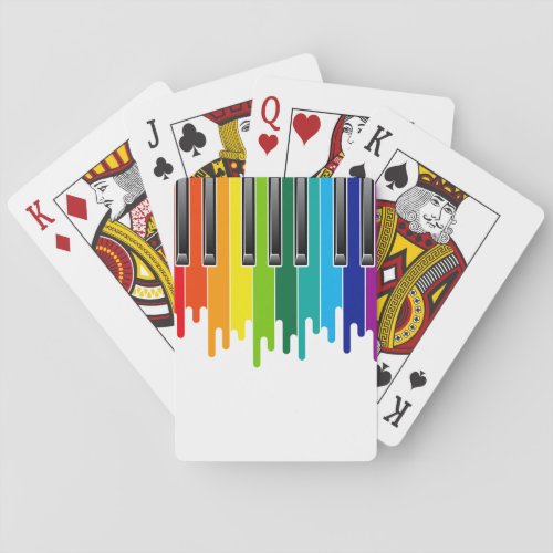 The Color Of Music Playing Cards