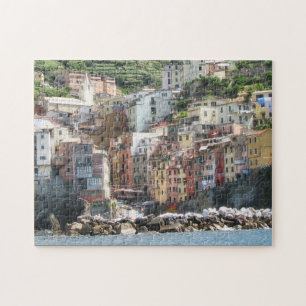 The Color of the Italian Riviera Cinque Terra Jigsaw Puzzle