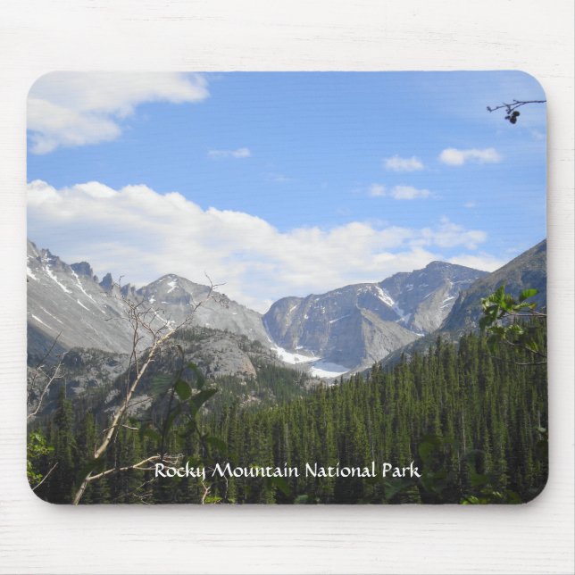 The Colorado Rocky Mountains Mouse Pad (Front)