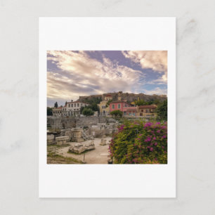 The Colorful Athens Holiday Postcard