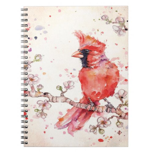The Colorful Bird Design  Art Lover Gift Notebook
