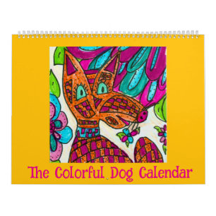 The Colorful Dog Calendar