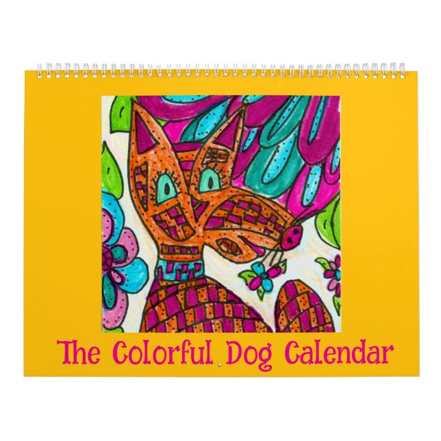 The Colorful Dog Calendar (Cover)