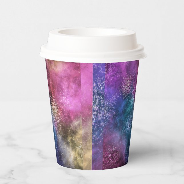 The Colorful Galaxy Paper Cups (Right)