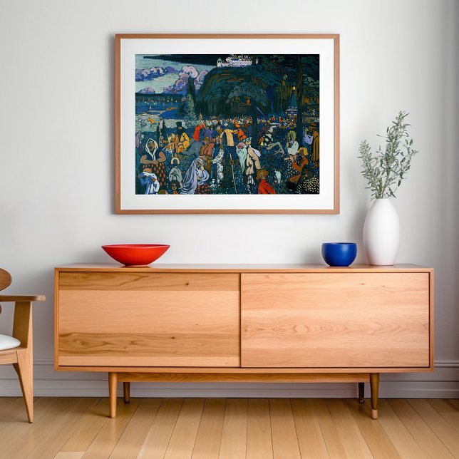 The Colorful Life | Kandinsky Framed Art (Creator Uploaded)