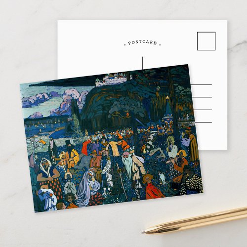 The Colorful Life  Kandinsky Postcard