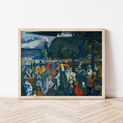 The Colorful Life  Kandinsky Poster