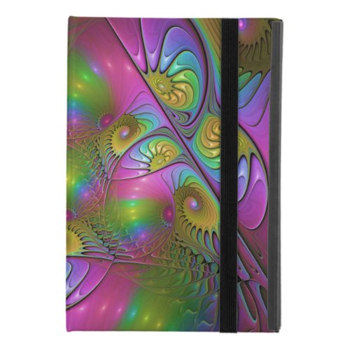 The Colorful Luminous Trippy Abstract Fractal Art iPad Mini 4 Case