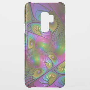 The Colorful Luminous Trippy Abstract Fractal Art Uncommon Samsung Galaxy S9 Plus Case