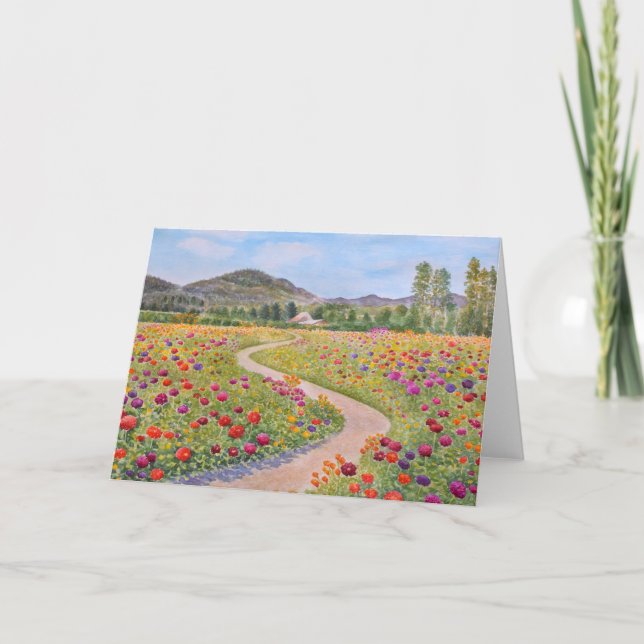 The Colorful Path Card (Front)