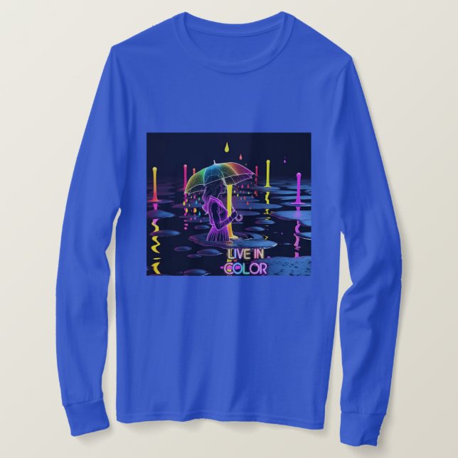 The Colorful Storm Graphic Tee (Design Front)
