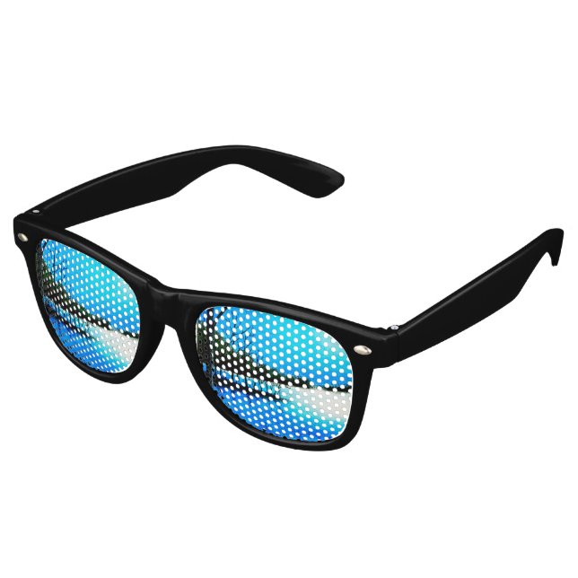 The colorful sunglasses. retro sunglasses (Angled)