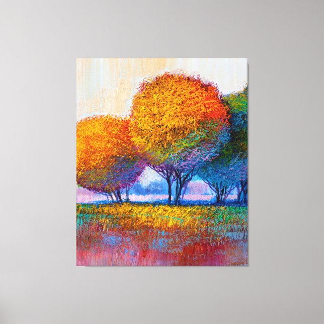 The Colorful Tree Collection Wall Art (Front)