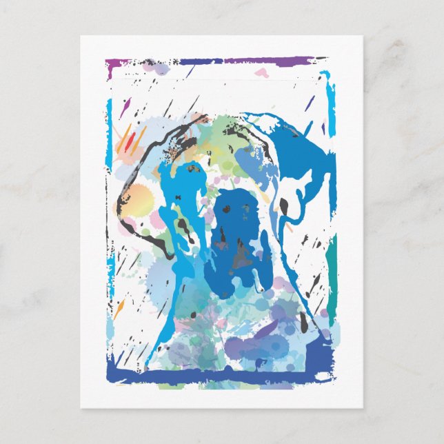 The colors Dane Postcard (Front)