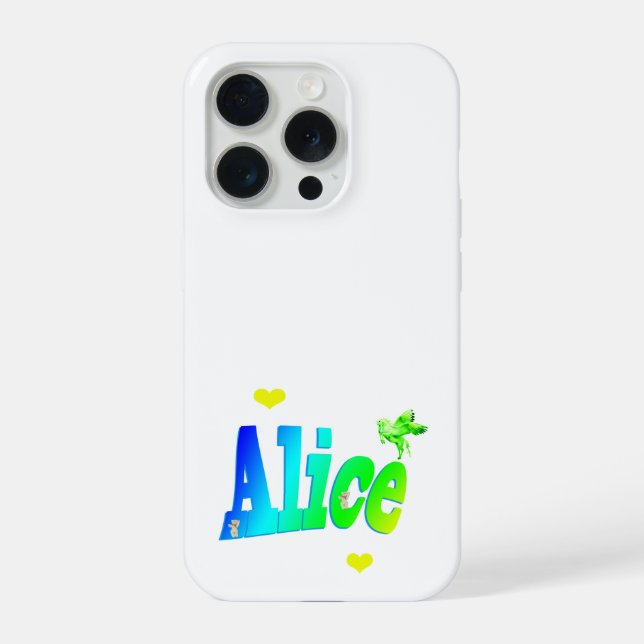 The Colors For Alice, Iphone Case (Back)
