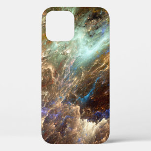The colors in the series, Fancy paint. Background  iPhone 12 Case