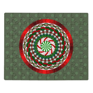 The Colors of Christmas Acrylic Puzzle
