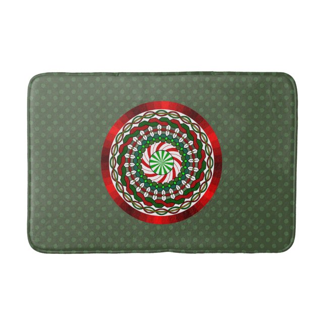 The Colors of Christmas Bath Mat (Front)