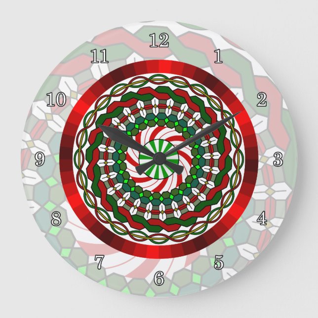 The Colors of Christmas Clock (Front)