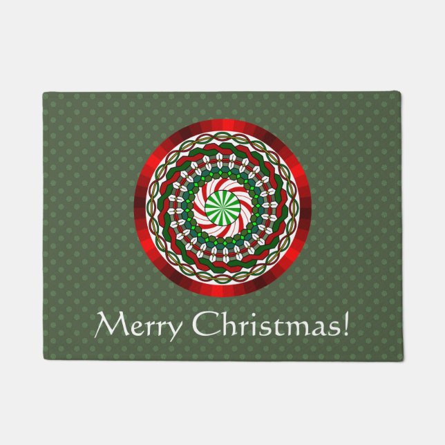 The Colors of Christmas Doormat (Front)