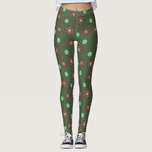 The Colors of Christmas Leggings