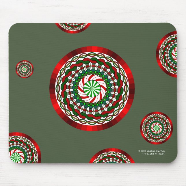 The Colors of Christmas Mousepad (Front)