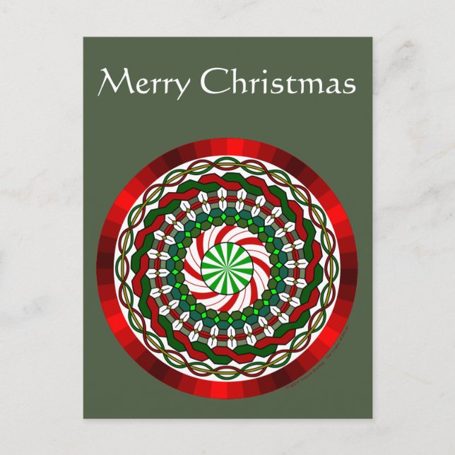 The Colors of Christmas Postcard (Front)
