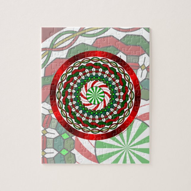 The Colors of Christmas Puzzle (Vertical)
