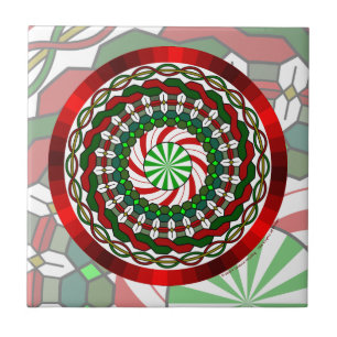 The Colors of Christmas Tile