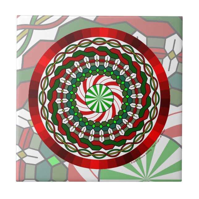 The Colors of Christmas Tile (Front)