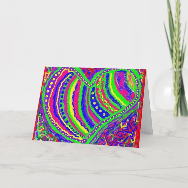 The Colors of Love Card (Front)