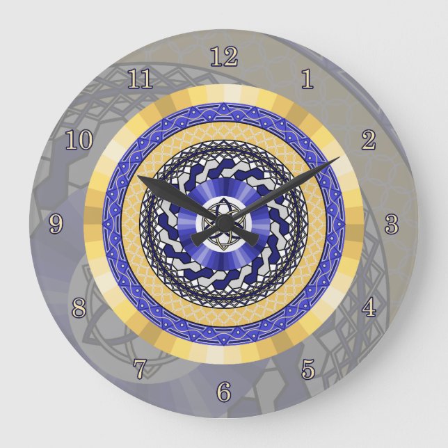The Colors of New Years Clock (Front)