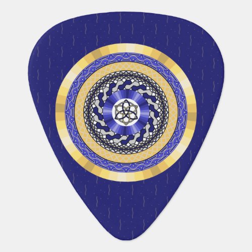 The Colors of New Years Guitar Pick