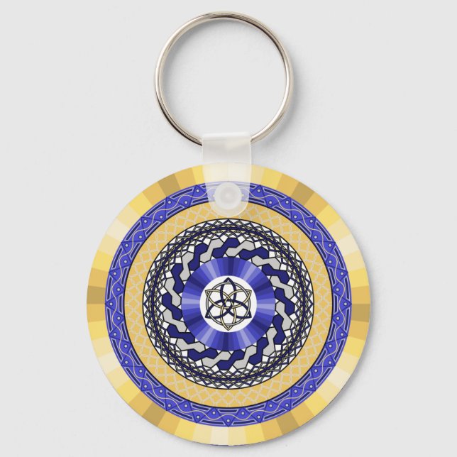 The Colors of New Years Keychain (Front)