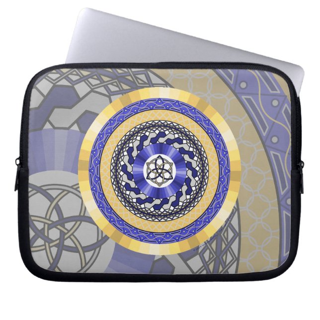 The Colors of New Years Laptop Case (Front)