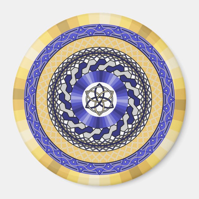 The Colors of New Years Magnet (Front)