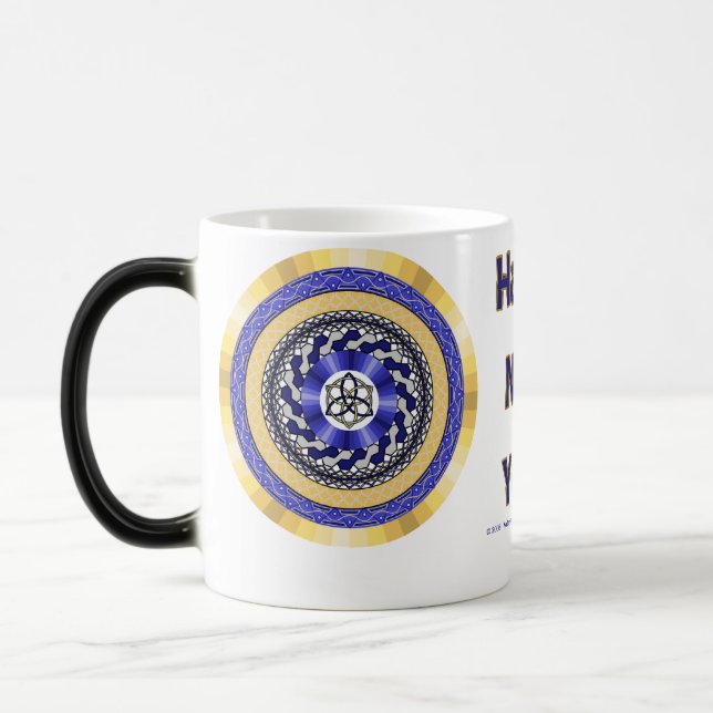 The Colors of New Years Mug (Left)
