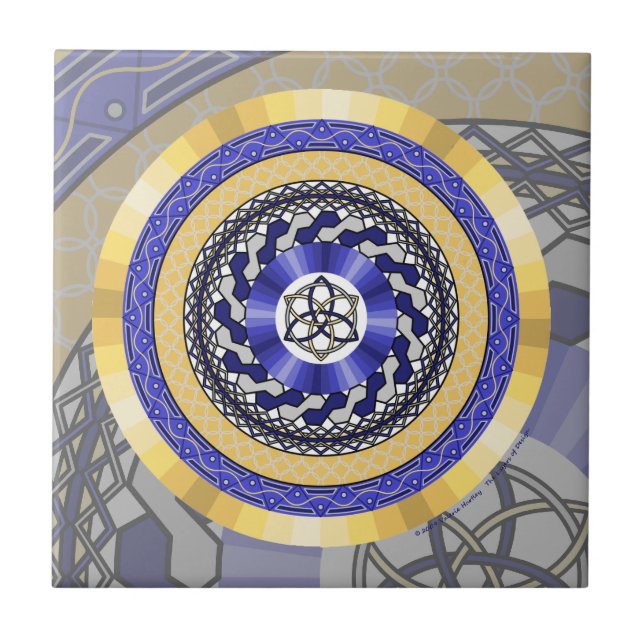 The Colors of New Years Tile (Front)