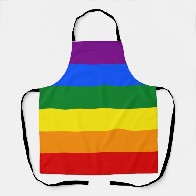 The colors of the rainbow apron (Front)
