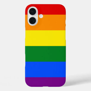 The colors of the rainbow iPhone 16 plus case