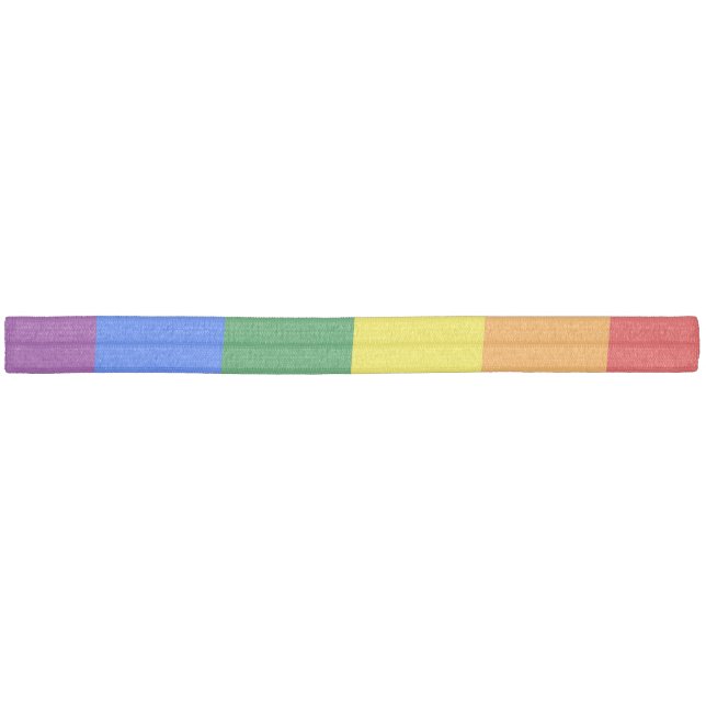 The colors of the rainbow elastic hair tie (Unwrapped)